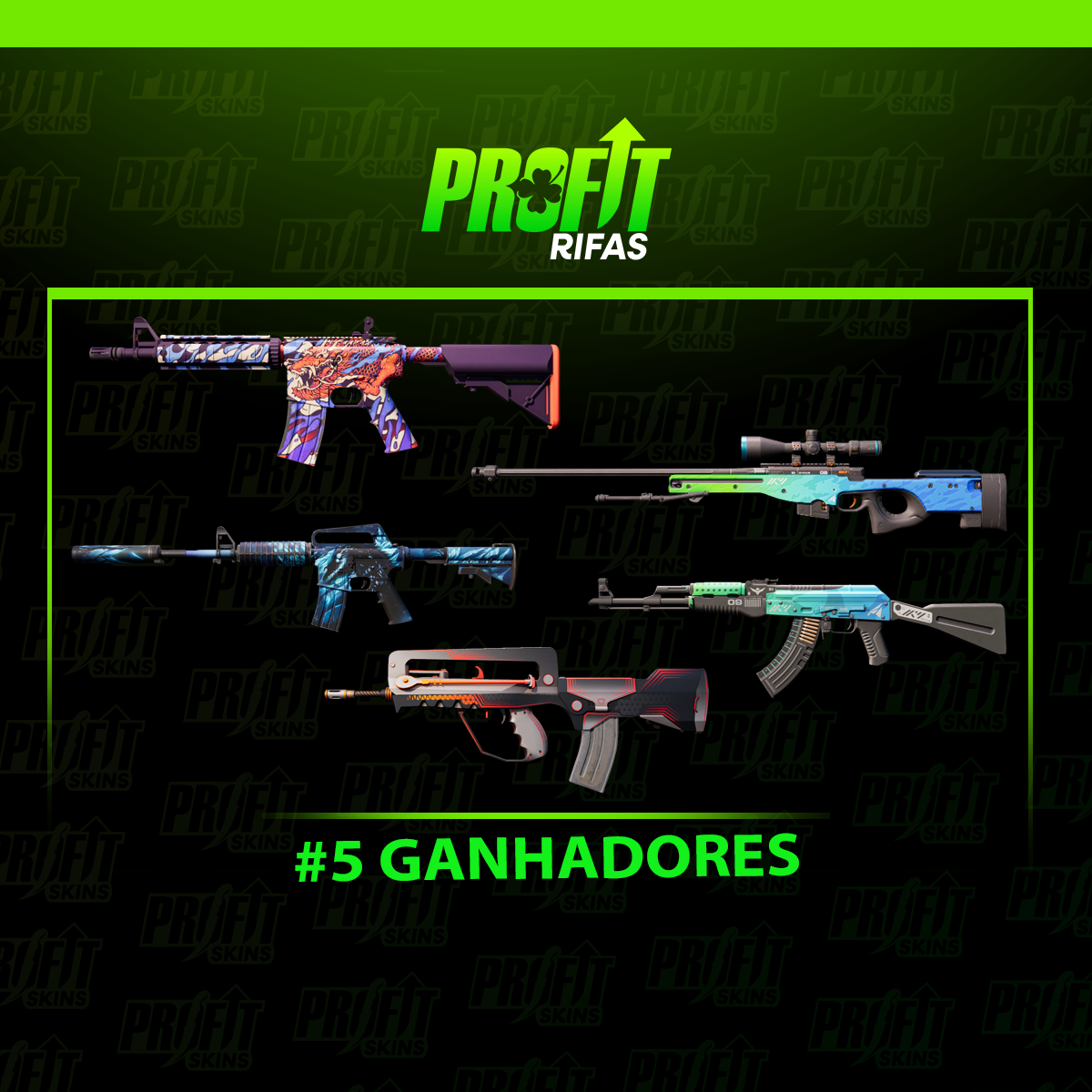 #5 GANHADORES | 14.03